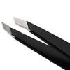 TWEEZERMAN Gear Tweezers for Men for Perfect Eyebrow Plucking, Slant