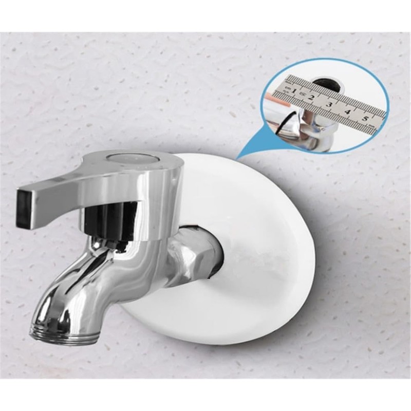 2 pcs Wall Split Flange Self-Adhesive tape Round Escutcheon Various