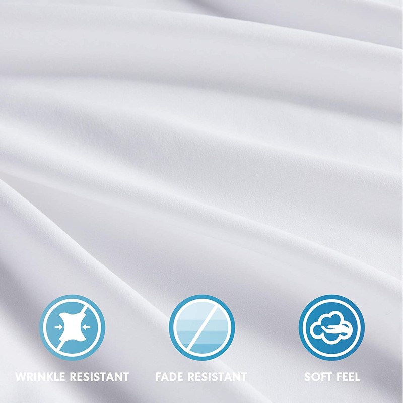 ComfyWell Single Bed Sheets - Deep Fitted Single Sheet 14
