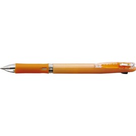 Zebra Clip-On Slim 2C Ball Point Pen, Pastel Orange (B2A5-WOR)