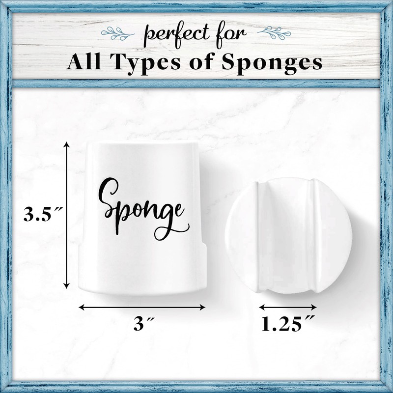 Home Acre Designs Sponge Holder for Kitchen Sink - Rustic