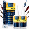 Fletching Glue 100g, Heavy Duty Arrow Glue Kit for Carbon,
