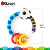 Sassy Ring Rattle | Developmental Baby Toy for Early Learning