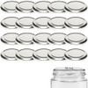 mikken 20 Lids, TO 66/6.9 cm for Jars, Twist-Off Replacement