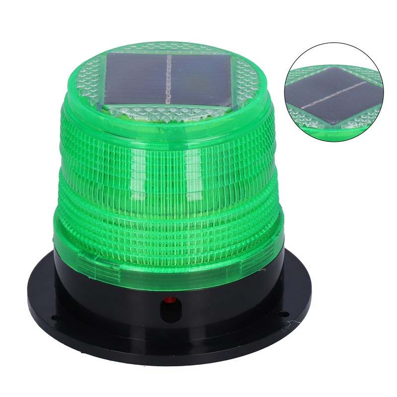 LED Solar Power Warning Flashing Light Strobe Light with Magnetic