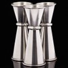 ANCLLO 1oz / 2oz Double End Measuring Cup Stainless Steel