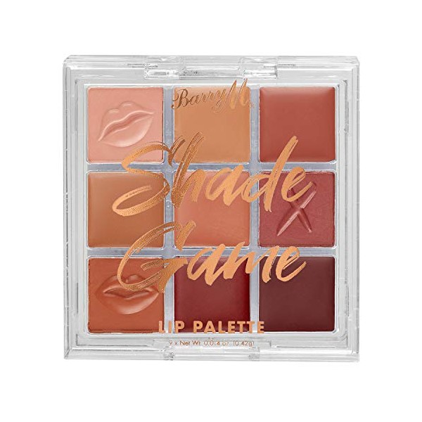 Barry M Cosmetics Shade Game Lip Palette