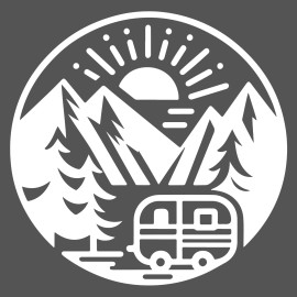 Oracal 651 Outdoor RV Road Trip Window Bumper Camper Trailer Decal Sticker Free Shipping!!!