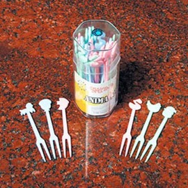 Animal Design Fork Set (8-1) 2ea
