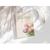 Happy Easter Card with Envelope - Tulips - Floral Easter