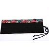 Amoyie Handmade Pencil Wrap Durable Gel Pen Storage Bag, Red