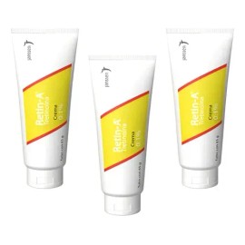 Retin-a Forte Gel 65 Ml Acné Arrugas Estrías Naranja 3 Pack
