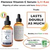 Big 2.11oz. Organic Vitamin C Serum for Face with Hyaluronic