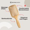 Olivia Garden Healthy Hair™ Bamboo Pneumatic Massage Brush, Large -