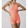 Free People Movement Every Single Time Runsie Womens M/L Coral