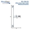 RecPro Cam Bar Lock Kit | Heavy-Duty Zinc Steel Lock