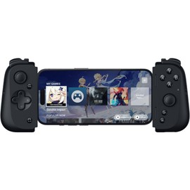 Razer Kishi V2 USB C Mobile Gaming Controller, USB Type-C Console-Level Control, Tightly Fit Telescopic Bridge, Ultra Low Latency, Charging Smartphone While Gaming, Compatible with Smartphones,