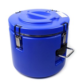 Vollum Blue Insulated Container with Stainless Steel Interior 15 Liter