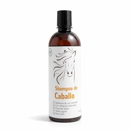 Nu Labs Shampoo de Caballo - Shampoo Fortalecedor para Cabello con Mayor Volumen y Apariencia Saludable - Sin Sulfatos con Sábila Romero Jojoba - Deto