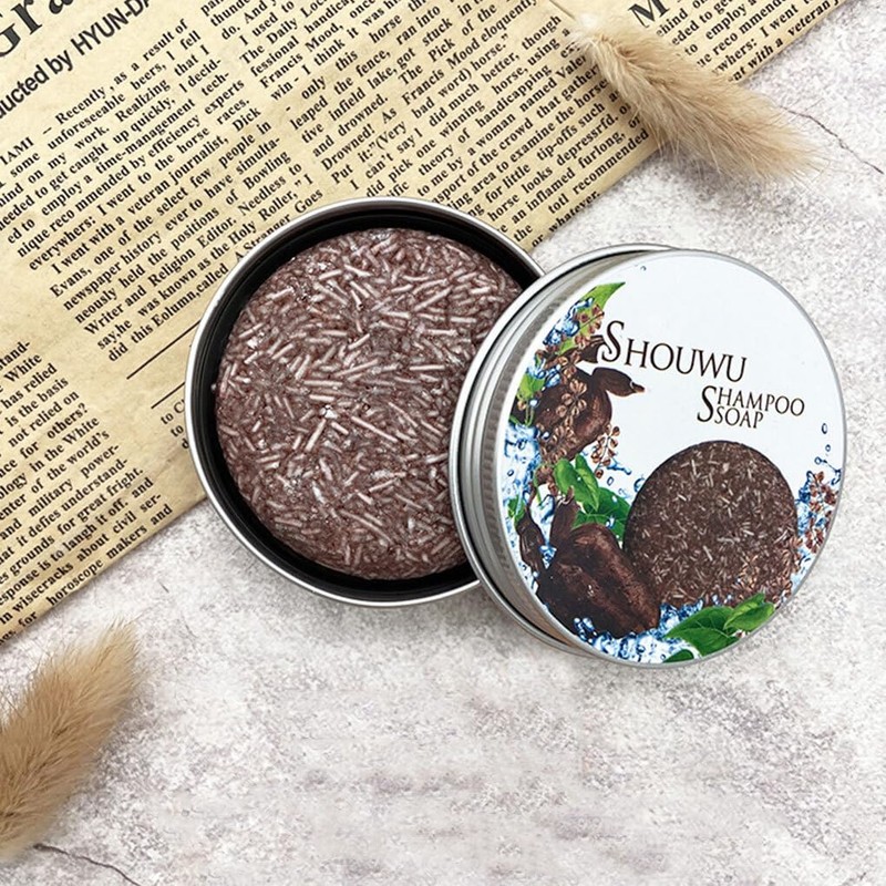 SUIOPPYUW Hair Darkening Shampoo Bar - Solve Hair Problems With