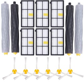 Wessper Replacement Parts for iRobot Roomba Series 800 900, Replacement Kit Accessories for Roomba 805 850 851 860 865 866 870 871 876 880 885 886 890 891 895 896 900 960 960 965 966 6 980 cm