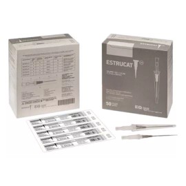 ESTRUCAT Catéter Calibre 16 G Gris 50 Piezas Venoclisis
