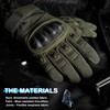 WTACTFUL Tactical Gloves, Tactical Gloves, Men's Full Finger Touchscreen Gloves