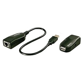 LINDY USB 2.0 Cat.5 Extender 50 m Classic 1 Port 42693 Grey