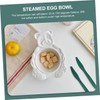 MAGICLULU 1Pc Creative Bear Shaped Ceramic Steamed Egg Mold High