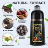 Cosmpro Black Hair Dye Shampoo for Women Men 3 in