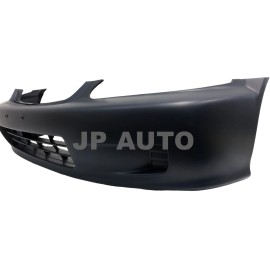 jpautowholesale For 1999 2000 Honda Civic Sedan/Coupe Front Bumper Cover Primed