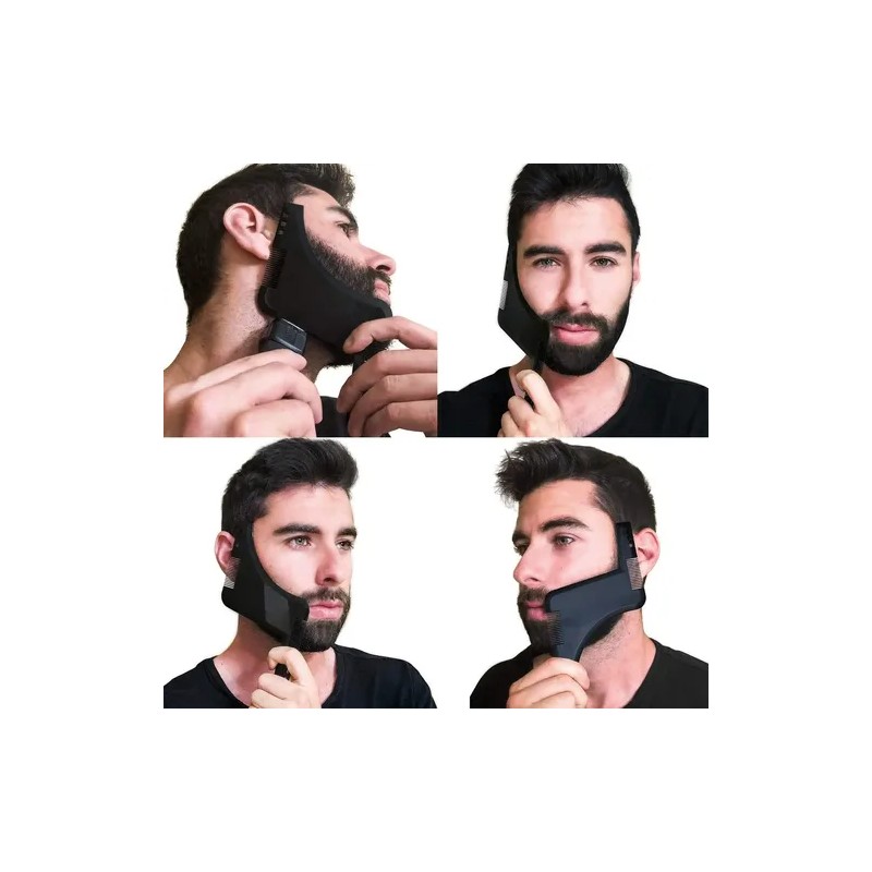 Peines Diseño De Barba Moldeado De Corte Para Hombres 2