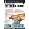 GTG Overhead Crane Inspection Poster 420 x 594 mm Synthetic