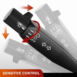 Nilight Turn Signal Switch Compatible with 1986 1988 1989 1990 1991 1992 1993 Nissan Pickup D21 Pathfinder 1986 Nissan 720 1987 1989-1990 Sentra 1987-1989 Stanza Combination Lever