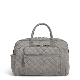 Vera Bradley Women's Performance Twill Weekender Travel Bag, Tranquil Gray, One Size