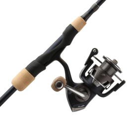 Pflueger President XT Spinning Reel and 6'6" Fishing Rod Combo, Medium Light Power, 1-Piece Graphite Rod, Size 30 Reel, Aluminum Spool