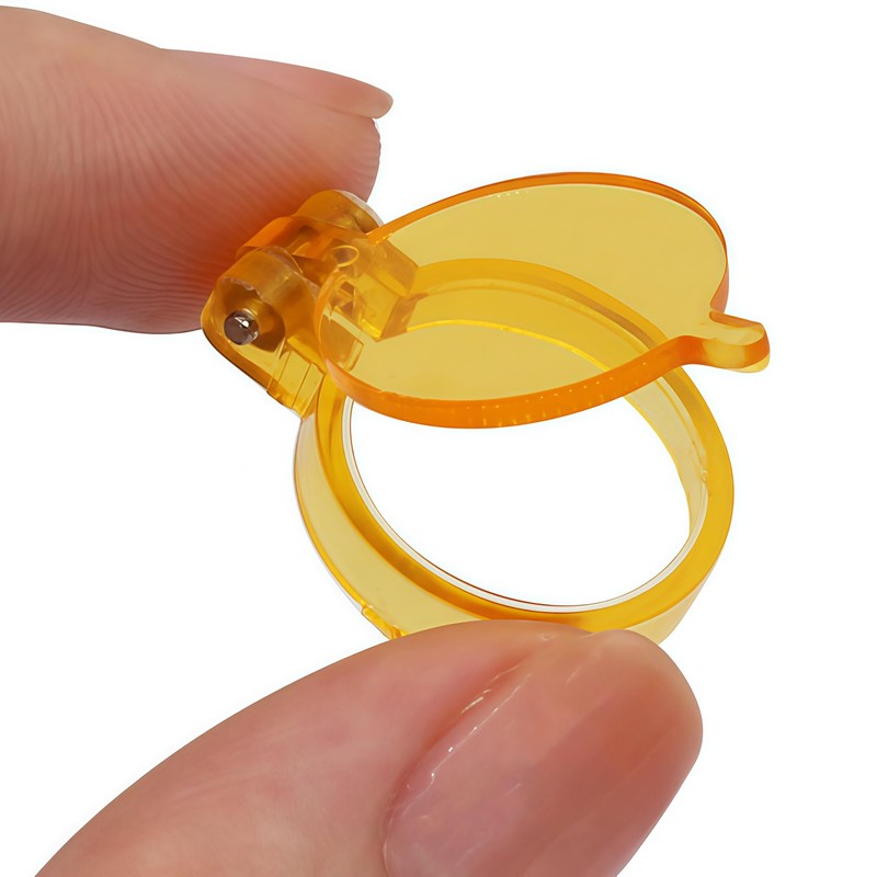 2PCS Yellow Filter for LED Head Light Lamp Dental Loupes