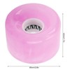 4Pcs Skateboard Wheel Set Replacement 78A Hardness PU Translucent Flashing