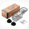 MaxHold No-Drilling/Suction Cup Multi-Functional Combo Basket - Vaccum System -