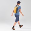 Forclaz Mochila plegable compacta de 10 litros (amarillo), Amarillo, Compacto
