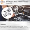 Niyako 3Pcs Engine Motor and Transmission Mount Kit Replacement# A6929
