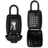 PZJFH Key Safe Lock Box Outdoor Hangable Weatherproof Portable Lock