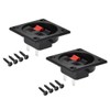 sourcing map 2 Pcs Spring Speaker Connector Audio Cable Connectors
