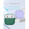 FTRONGRT Case Compatible with AirPods 4 2024, Soft TPU, Scratch-Resistant