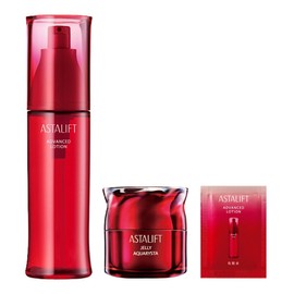 Astalift [Advanced Essence Lotion] Jelly Aquarista (Approx. 1.5 months worth 1.5 g) + Advanced Lotion Lotion (Approx. 2 months, 4.5 fl oz (130 ml) + 1 lotion sample included