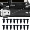 Door Hinge Bolt Screw Compatible with Jeep Wrangler JK JKU