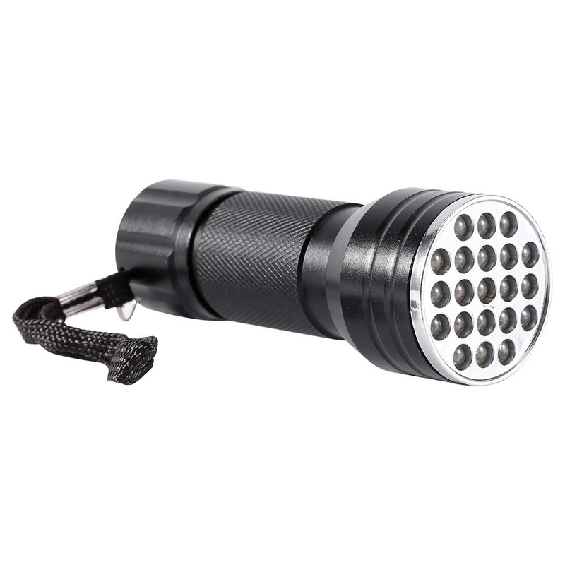 Ejoyous Ultraviolet Flashlight, Portable Torch Lamp, UV 21 LED Blacklight