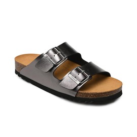 Scholl Women's Josephine Sandal, Charcoal, 5 UK