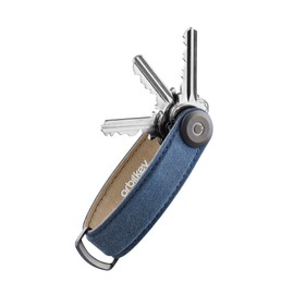 Orbitkey Oilcloth Key Organizer, Navy Blue, Taille Unique