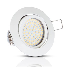 TEVEA Ultra Flat LED Recessed Spotlight, 3.5 W, 230 V, Recessed Spotlights, Neutral White